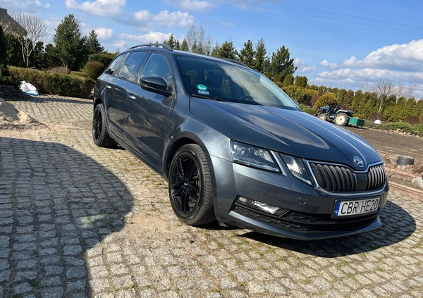 Skoda Octavia cena 54999 przebieg: 204328, rok produkcji 2017 z Brodnica małe 67